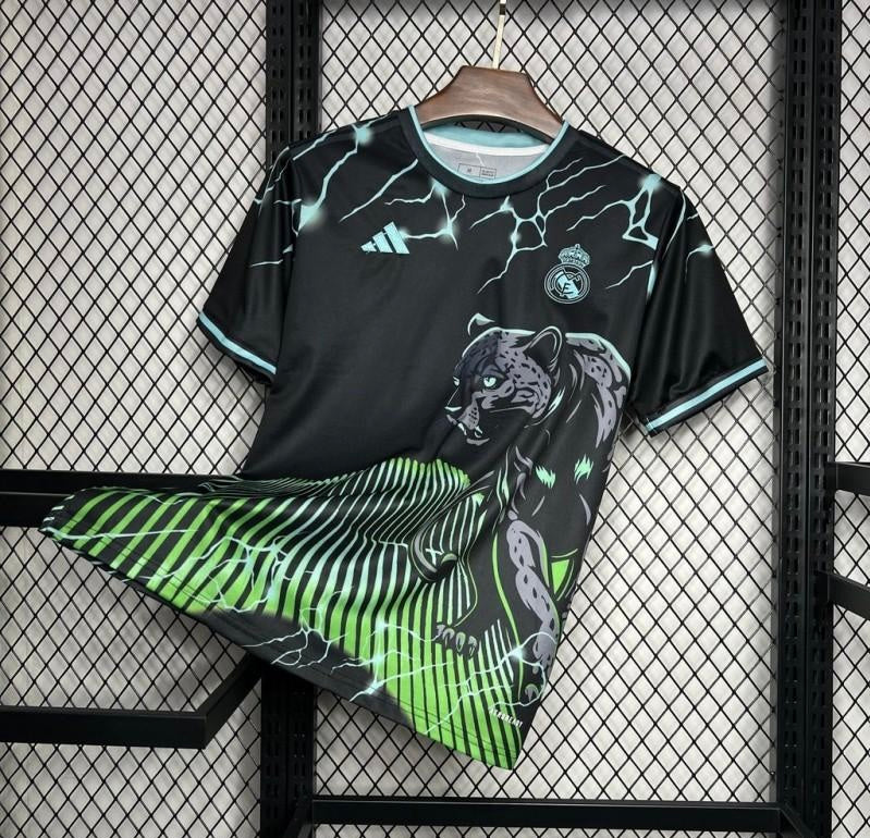 24/25 Real Madrid “Desert Panther” Black&Green Special Edition Kit