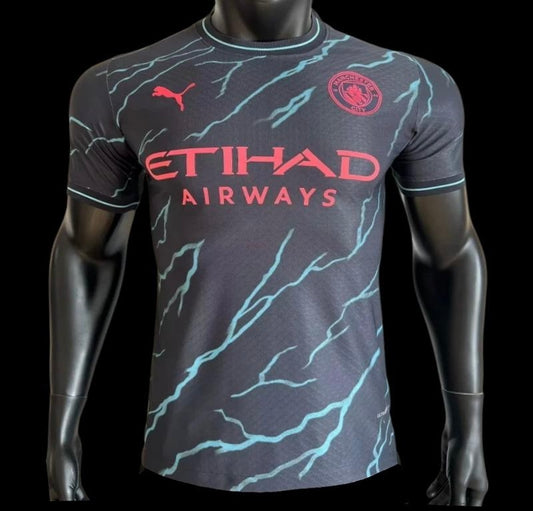 2023/24 Manchester City "Ocean Storm" Special Edition Away Kit