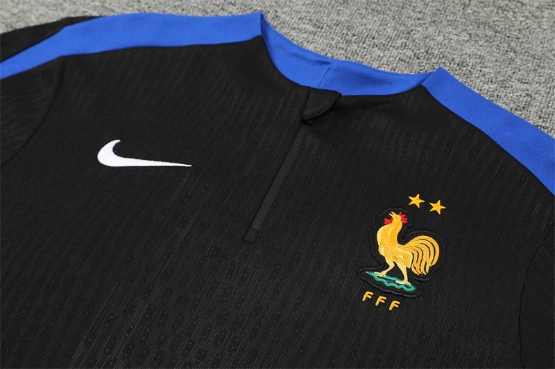 France Black Tracksuit
