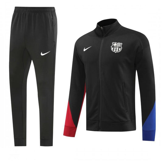 24/25 Barcelona Black Full Tracksuit