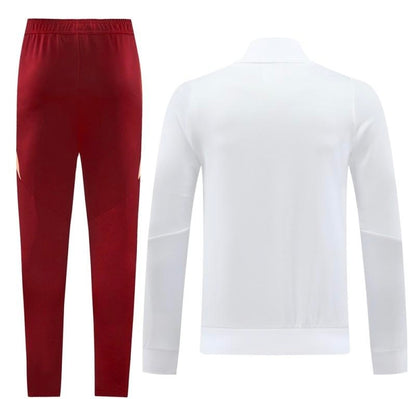 24/25 Roma White Full Zipper Jacket +Long Pants