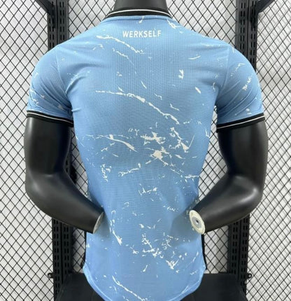 Player Version 23/24 Bayer 04 Leverkusen Away Blue Jersey