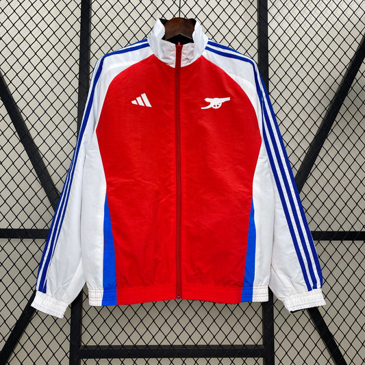 24/25 Arsenal Red/Black Reversible Windbreaker