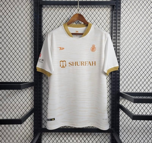 22 23 Al-Nassr FC Third White Jersey