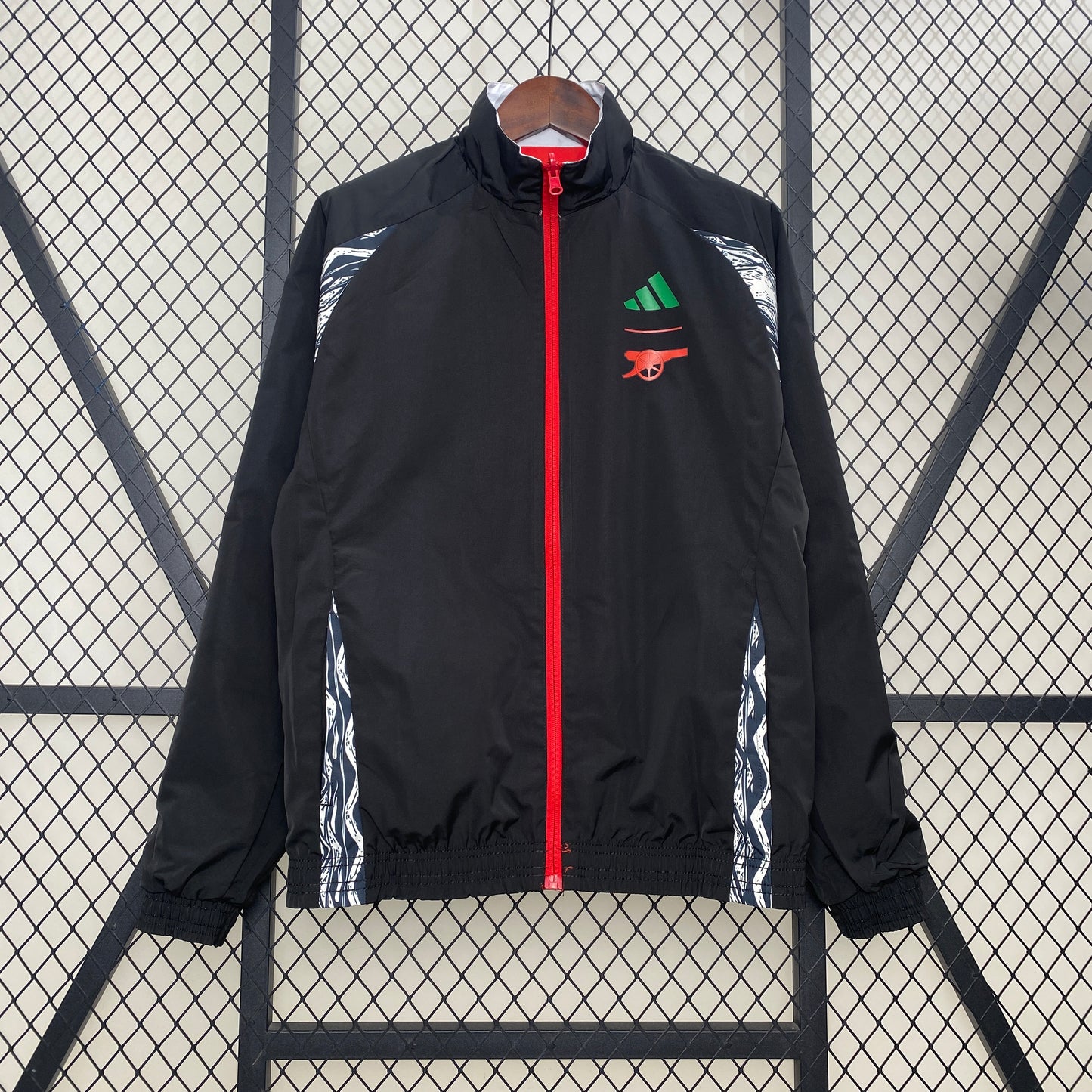 24/25 Arsenal Red/Black Reversible Windbreaker