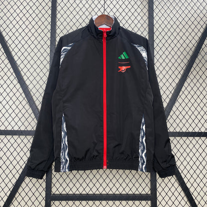 24/25 Arsenal Red/Black Reversible Windbreaker
