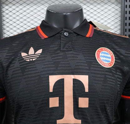 Player Version 24/25 Bayern Munich x Adidas Original Black Jersey