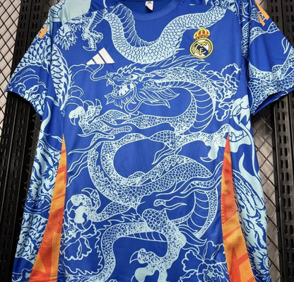 2024/25 Real Madrid Blue Dragon Special Edition Jersey