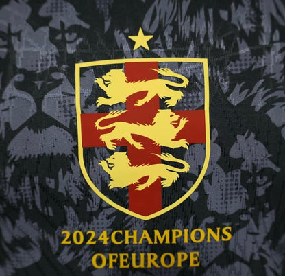2024 England Comma Football Champions Of Europe Jersey