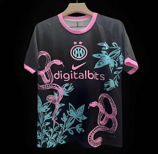 23/24 Inter Milan Pink Snake Pattern Special Jersey