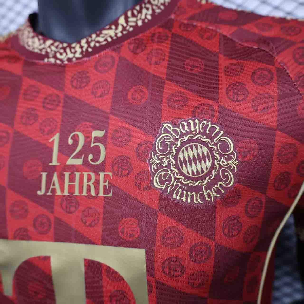25-26 Bayern Munich 125th Anniversary Red Kit