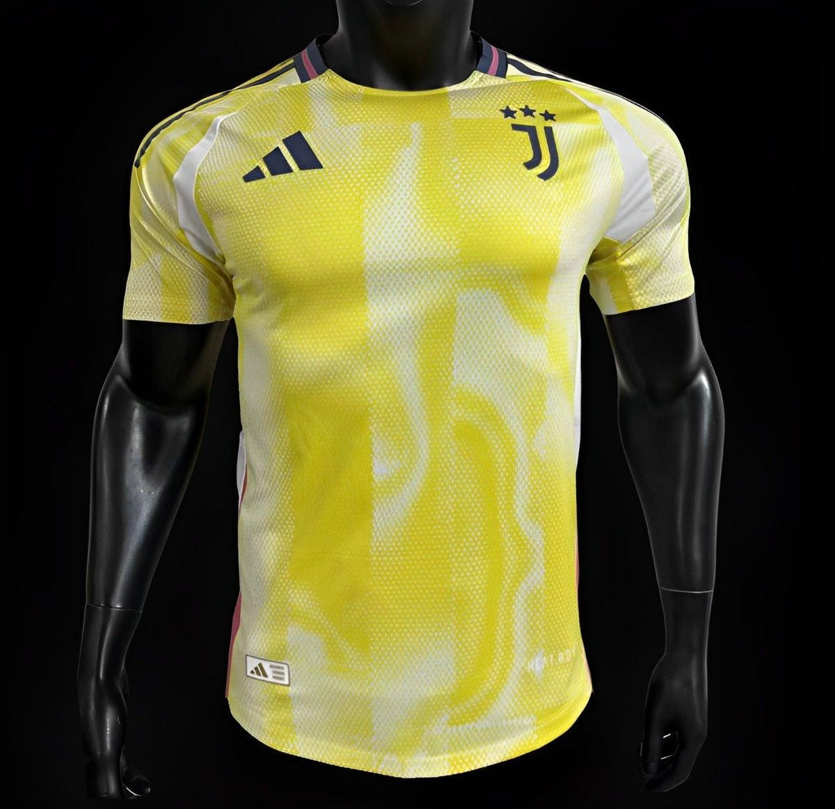 Player Version 24/25 Juventus Away Yellow Jersey