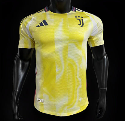 Player Version 24/25 Juventus Away Yellow Jersey