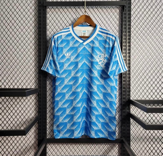 Retro 1988 Netherlands Away Blue Jersey