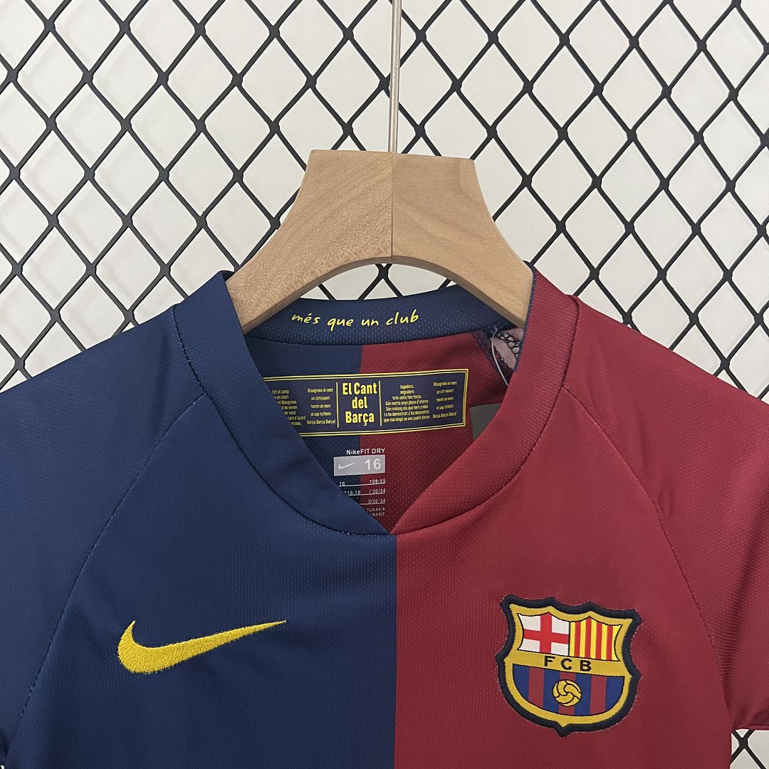 08-09 Barcelona Home Retro Kids Kits