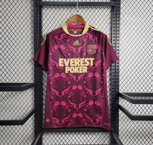 Retro 2010-11 Olympique Lyonnais Lyon Away Jersey