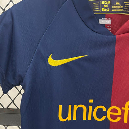 08-09 Barcelona Home Retro Kids Kits