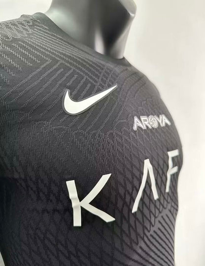 Player Version 23/24 AL NASSR Black Goalkeeper Jersey