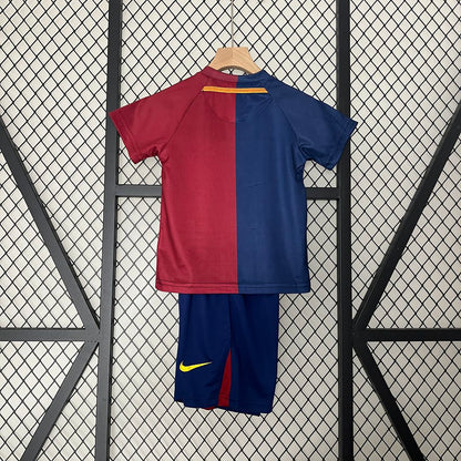 08-09 Barcelona Home Retro Kids Kits
