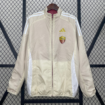 24/25 Roma Reversible Red/White Windbreaker