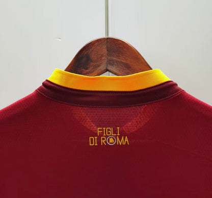 22/23 AS Roma Home Jersey Final Budapest Jersey