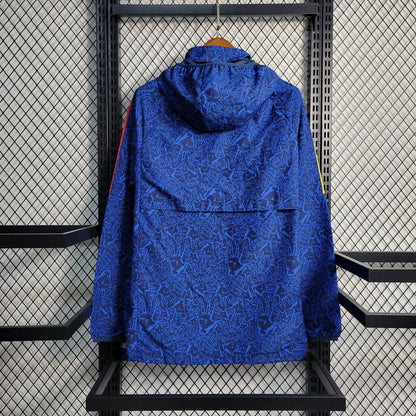 24/25 FC Barcelona Windbreaker in Blue
