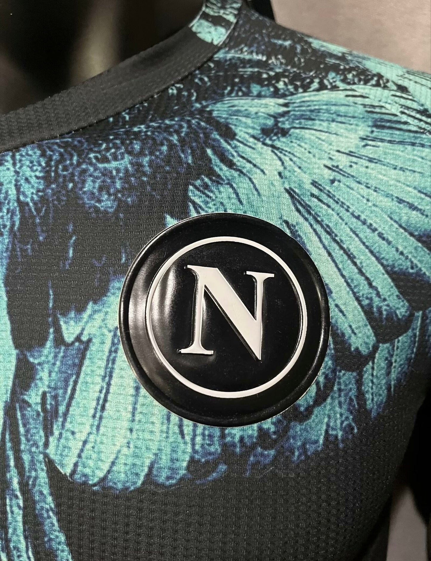 Player Version 20/21 Kappa X Marcelo Burlon Napoli Black Jersey