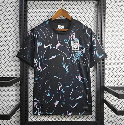 2024 South Korea Away Black Jersey