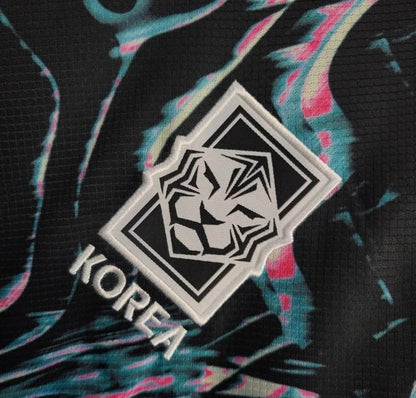 2024 South Korea Away Black Jersey