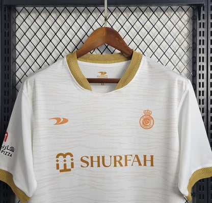 22 23 Al-Nassr FC Third White Jersey