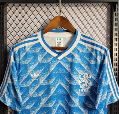 Retro 1988 Netherlands Away Blue Jersey