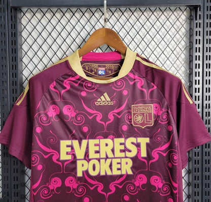 Retro 2010-11 Olympique Lyonnais Lyon Away Jersey