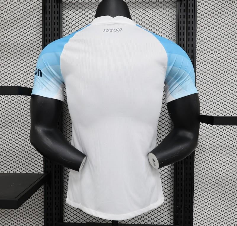 Player Version SSC Napoli Face Game Hirving Lozano Champion Jersey