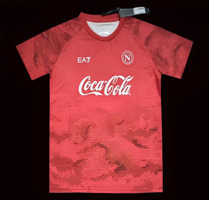 24/25 SSC Napoli Red Training Jersey