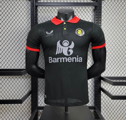 Player Version 24/25 Bayer Leverkusen 120th Anniversary Black Special Jersey