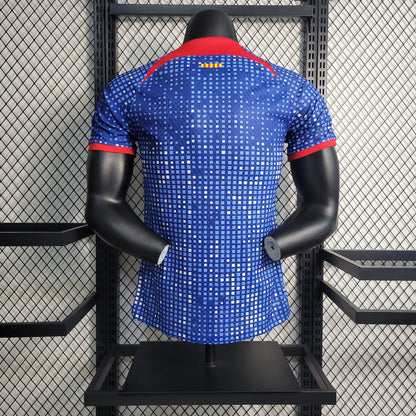 23-24 Barcelona Blue Training Jersey
