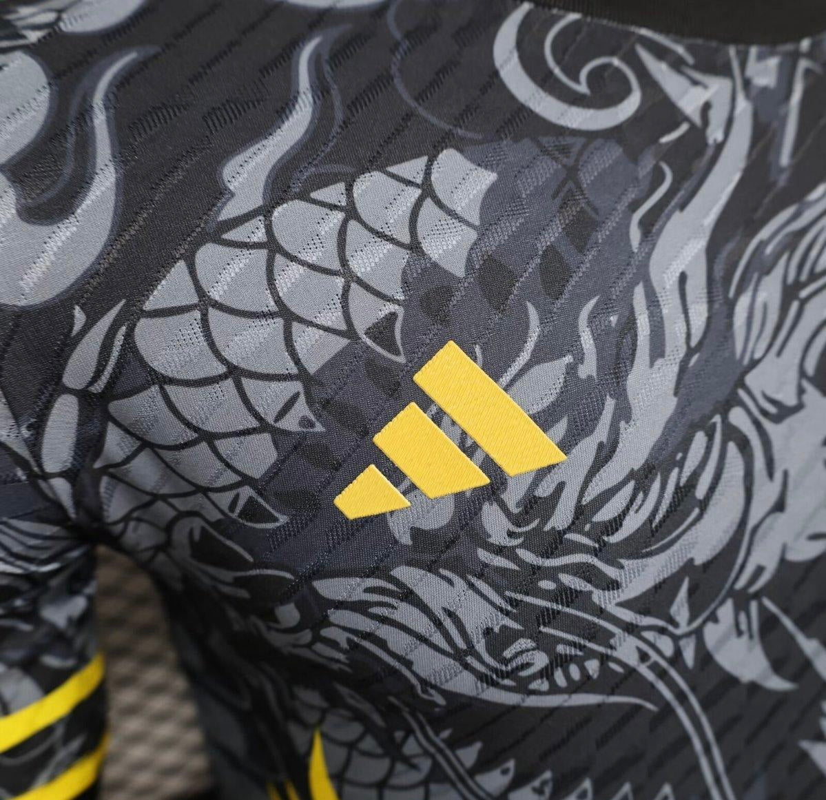 Player Version 24/25 Real Madrid Grey/Black Dragon Jersey