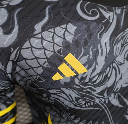 Player Version 24/25 Real Madrid Grey/Black Dragon Jersey