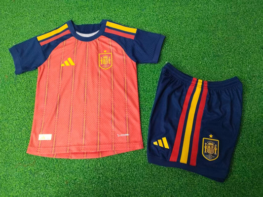 2026 Spain Home Player Version Kids Kit