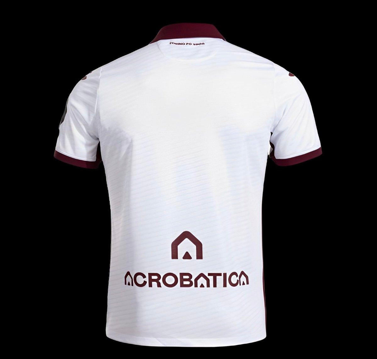 24/25 Torino Away White Jersey