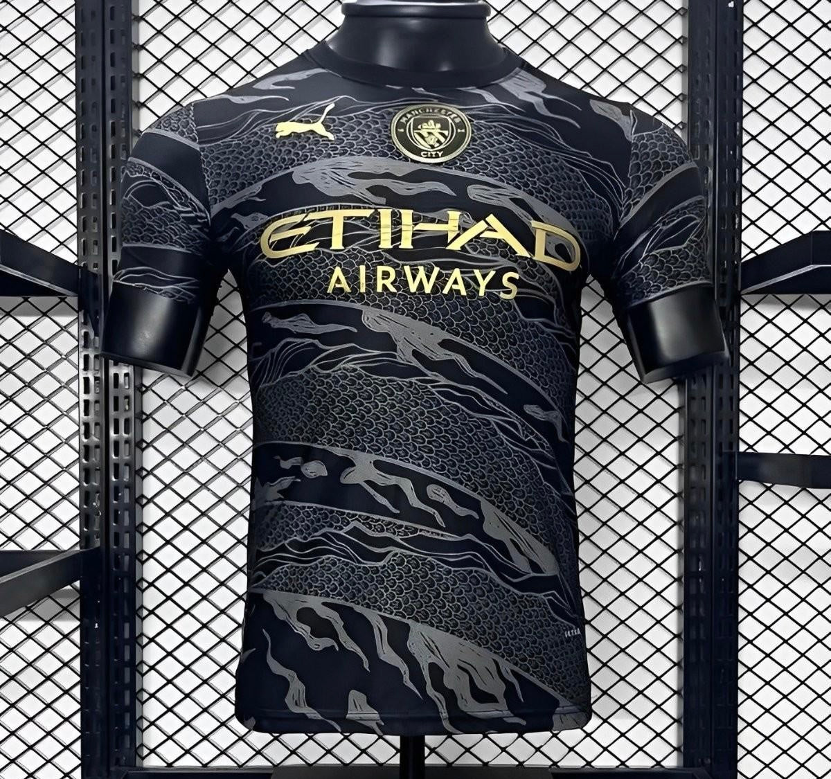 Player Version 24/25 Manchester City Black Dragon Special Jersey