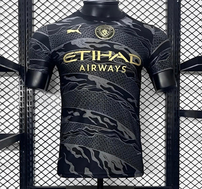 Player Version 24/25 Manchester City Black Dragon Special Jersey